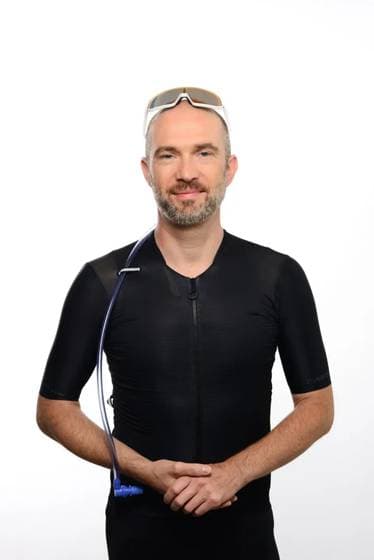 Dr. med. Matthias Pohl auf dem Rad