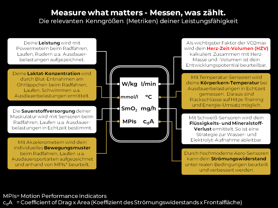 Infografik Metriken